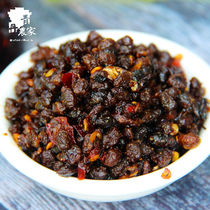 Spicy sauce fragrant bean tempeh Hunan specialty secret Pickles day pepper black bean sauce private kitchen dish