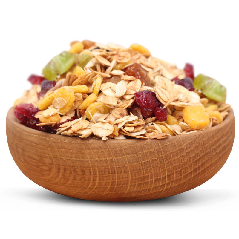 即食早餐麦片 混合水果燕麦片 免煮即食 冲饮