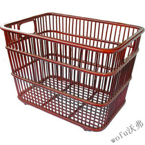 Hotel room towel basket Bamboo rattan storage basket Rectangular trapezoidal towel basket straw basket dirty basket Lou