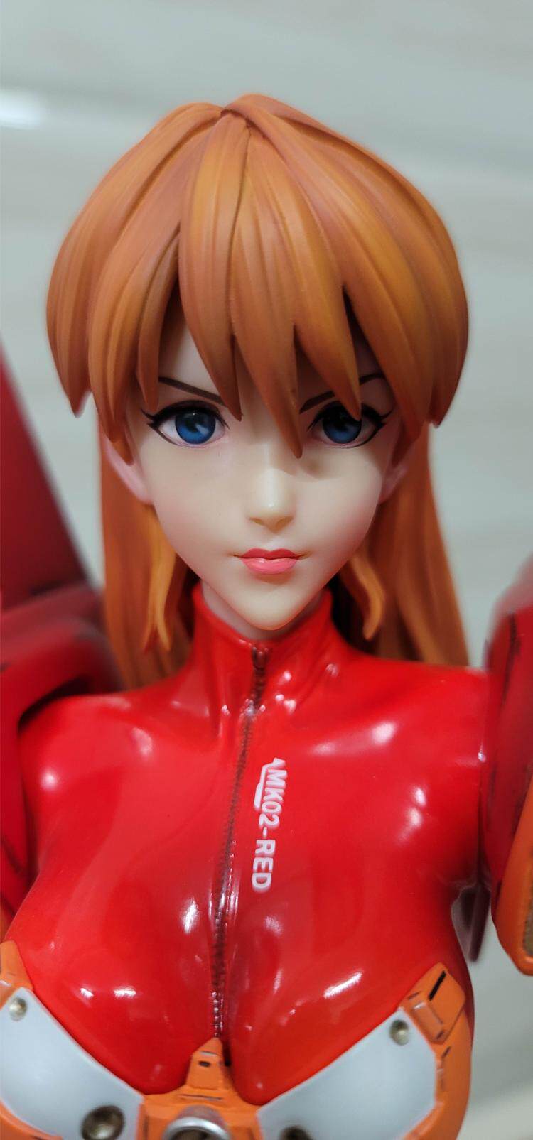 热火gk定制 现货 非闪电 福音女战士 明日香 1/4 雕像模型手办