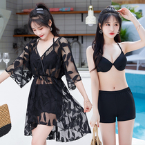 Swimsuit Women 2021 New South Korea ins Chains Sskinny conservative split Three sets sexy bikini spa