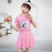 Child Swimsuit Girl Princess Split Baby Boy CUHK Boy Cute Girl 2021 New Spa Swimsuit