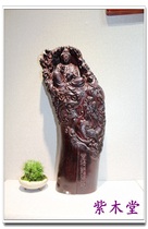 Small Leaves Purple Sandalwood Old Stock Guanyin (310)