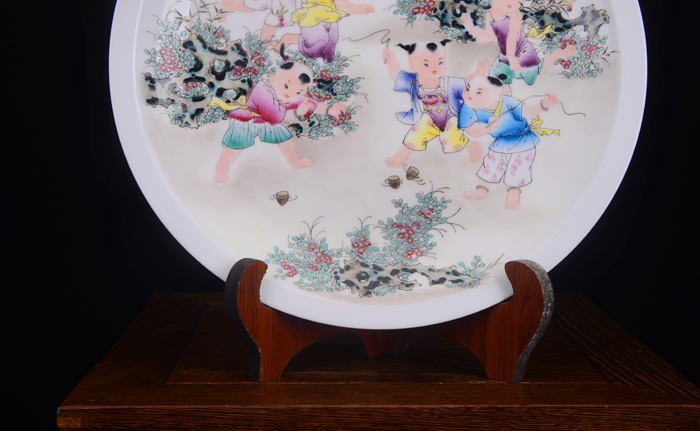 The Master of jingdezhen hand - made tong qu porcelain decoration painting furnishing articles household act the role ofing is tasted wine sitting room arts and crafts