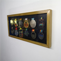 Badge medal sports medal storage rack balance car medal gold medal storage display frame hanging wall ornaments