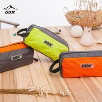GOX high quality nylon large travel storage bag wash bag cosmetic bag digital bag