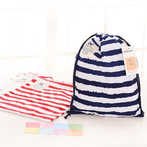 Naicai Haifeng series bundle mouth storage bag drawstring bag cotton cloth shoe bag underwear bag sundries storage bag