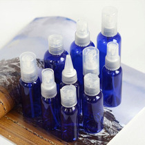 Travel travel cosmetics small sample bottle Blue Series bottle travel supplies spray bottle flip bottle