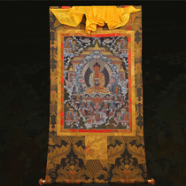 Elysium boutique Thangka Tibetan painting Pride hand-made fine-mounted cloth printed gold thread Thangka Buddha statue