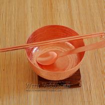 Copper bowl copper chopsticks copper tableware copper rice bowl thickened copper bowl pure copper household Copper Copper Bowl chopsticks spoon set Bowl