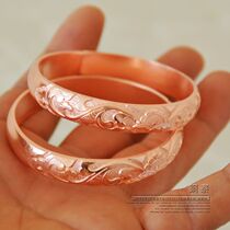 Dian Yi Pure Copper Bracelet Brass Copper Bracelet Bracelet Thickened Pure Handmade Copper Bracelet