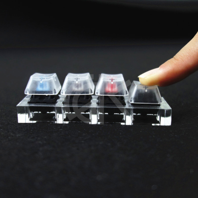 机械键盘试轴器 全新樱桃cherry体验轴凯华茶红黑轴mx开关轴体