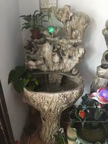 (Beautiful Pavilion Pottery) Tall on the long fish tank porch fortune like fish tank large rockery bonsai ceramics