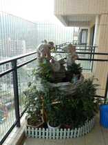 Zhaocai fish tank ecological fish tank water cluster fish tank water fountain ceramic fountain water landscape fish tank