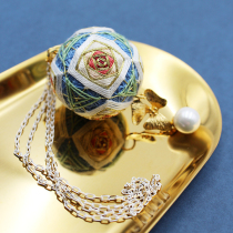 Hand Bow Ball DIY Materials Bag Pray Blessing Safety Car Hang Day Ensemble and Wind Advanced Custom Companion Hand Gift ROSE VIBE