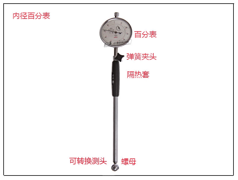 links/哈量 内径百分表 护桥式内径量表3-4-6-10-18-35-50-100mm