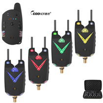 Cool Nuo European library fishing electronic wireless fishing alarm JY-59 throwing rod with its own gear rod anti-off rod