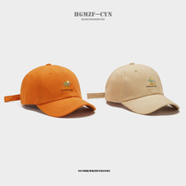 Summer small fresh cactus hat female Korean version wild letter embroidery baseball cap male hipster ins cap