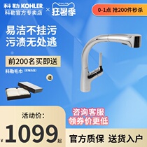 Kohler kitchen faucet Eli faucet External pull-out faucet Faucet Kitchen faucet Pull-out faucet 13963T