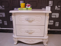 Bedside table white paint wild locker modern simple assembly solid wood furniture collection cabinet simple bedroom cabinet