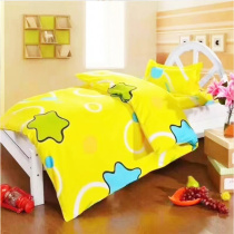 Kindergarten quilt Three-piece set of childrens bedding with core six-piece set of pure cotton baby nap special quilt into the garden bedding