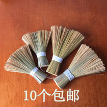 Pure Handmade Large Number Bamboo Brush Brush Oil Pan Pool Kitchen Brush Natural Environmental Protection Bamboo Products Bamboo Brush 10
