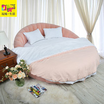 The boutique thickened double quilted mulberry silk quilt semi-circle quilt is customized White