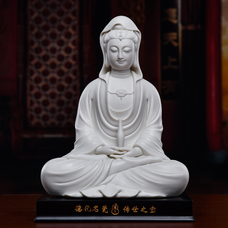 Yutang dai porcelain goddess of mercy guanyin bodhisattva Buddha heart trend to laugh, maitreya buddhist in furnishing articles