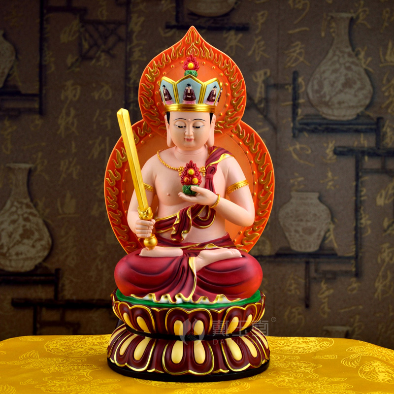 Yutang dai ceramic vanity hidden this life Buddha bodhisattva tiger ox of Buddha temple consecrate the decoration that occupy the home furnishing articles