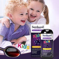 (Free Trade Zone)Australia Sambucol small black fruit boost immunity childrens zinc vitamin VC120ml