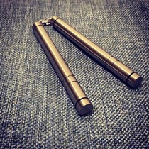 Stainless steel detachable mini nunchaku Nunchaku jewelry Tourist souvenir Fancy finger extreme sports