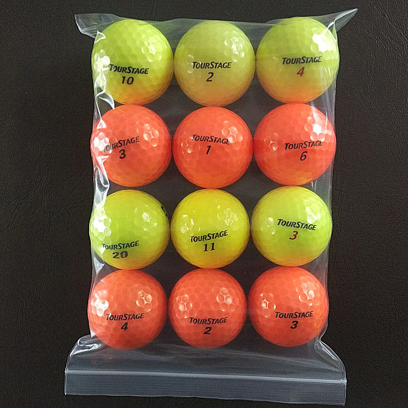 下场比赛个装手球二彩球20包邮球彩色高尔夫球高尔夫
