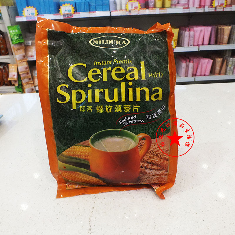 维迈 科士威 mildur螺旋藻麦片 固体饮料冲剂 马来西亚进口_7折现价39