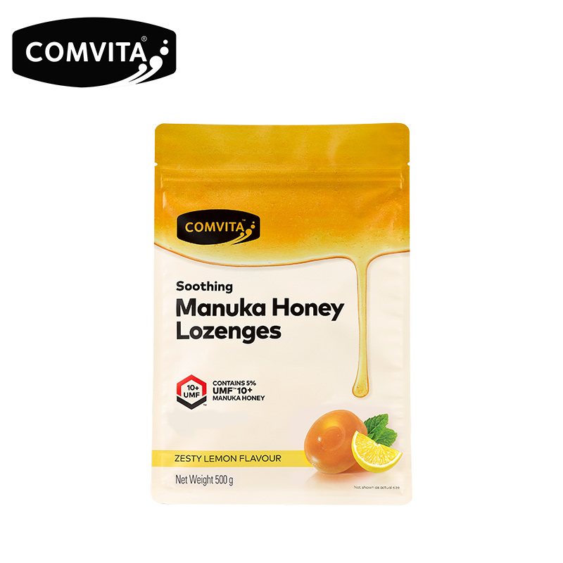 comvita Convita Manuka UMF10+ Honey Hard Candy Lemon Flavored Mint Flavored Candy 500g Imported