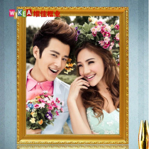 European-style wall-mounted photo frame 16 inch 18 20 24 30 inch wedding photo A4A3 table business license picture frame custom