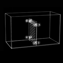 Acrylic plate plexiglass fish tank fish dredging filter plate partition aquaculture aquarium send strong suction cup