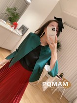 Ball mother high-end custom pre-silk wool coat