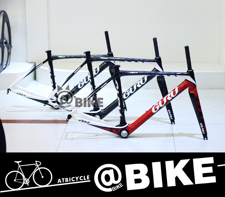 现货正品guru-flite碳纤维公路车架