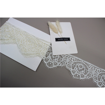 South Korea Order Lace Accessories Curtain Rice White Water Soluble Embroidery Lace Qipao Dress Dress Dress DIY Handmade