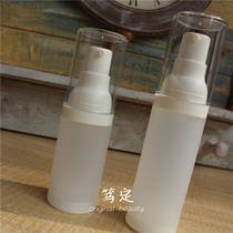 Import light vacuum pressing bottle DIY emulsion fine Huin bottle viscous skincare makeup water split up 20 30ml