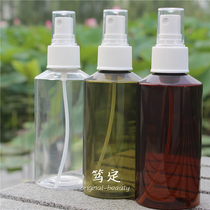Export Europe and America Order high quality Packaged Bottle Ultra tea colour Green transparent 150ml pure dew fine mist spray bottle