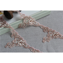 Eurostyle Retro Wave Mesh Yarn Embroidery Lace Lace Exit Designer Clothing DIY Handmade Fabric Accessories