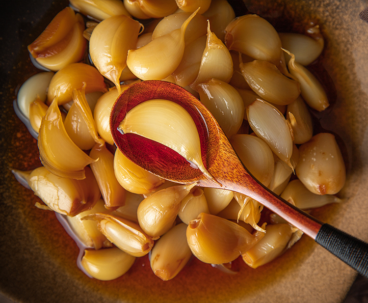 网红亲嘴蒜糖醋蒜瓣糖蒜甜蒜腌泡大蒜头自制火锅蒜农家咸菜下饭菜