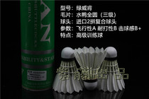 Hangzhous total generation Green Wickens Weiken Weiken WECAN badminton club used the ball