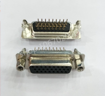 HDP26 male head with riveting harpoon DP26 female head black glue DB26P hole straight plug welding plate full gold riveting harpoon lock