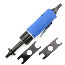 Taiwan pneumatic octagonal sand machine eight-petal sand straight sand pneumatic grinding machine polishing machine sand paper machine