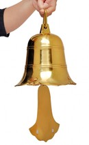 Buddha pure copper wind bell Copper bell Clang Feng Shui wind leaf cloud board Temple ancestral hall House corner Outdoor hanging bell Wall clock Copper bell