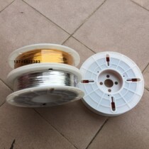 Gold and silver tie machine special wire bread candy gift box Golden tie core 0 42pet environmental protection plastic