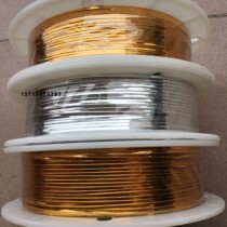 Automatic tie machine special gold and silver ribbon white bread candy tie tie