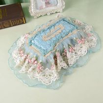 Bovencloth brand Lace Eurostyle Fields Garden Brief white paper towels cover paper cover Paper cover anti-dust snow suede flower